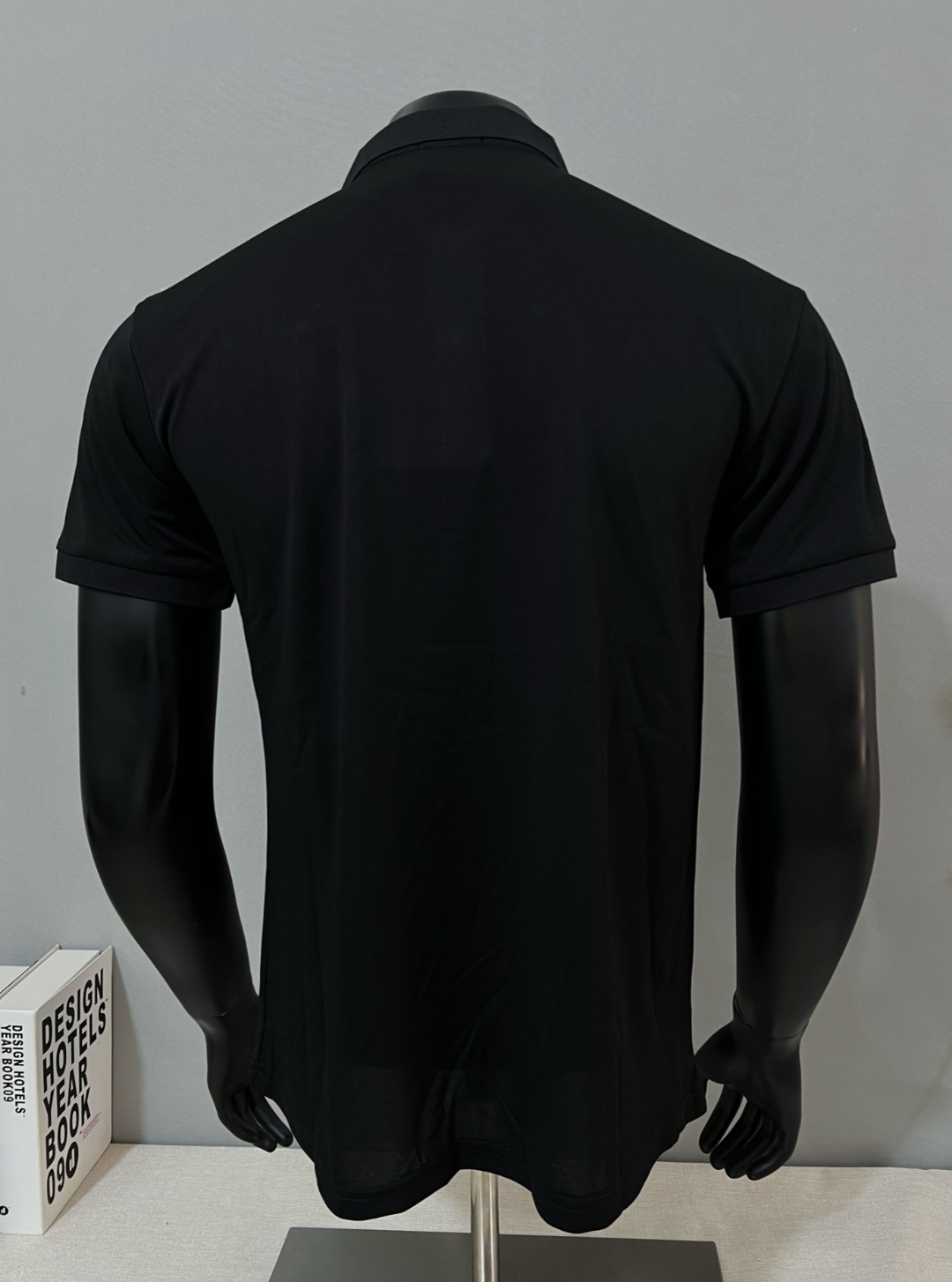 Moncler Male Shirt Black Xs-s-m-l-xl