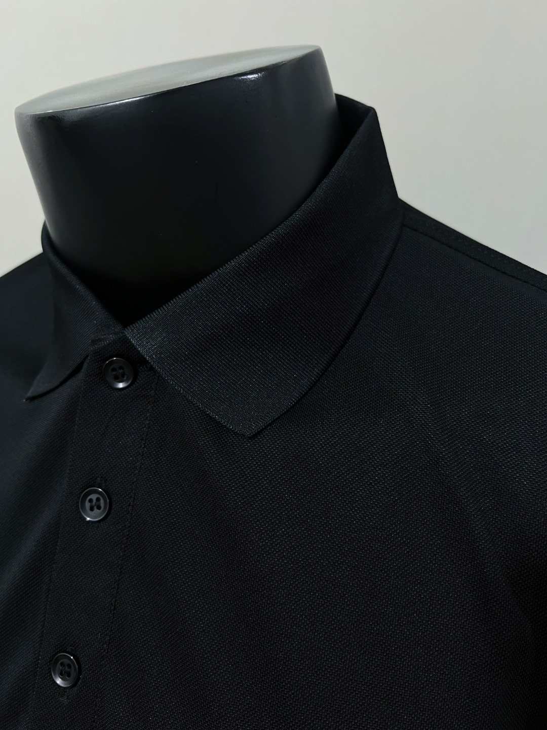 Moncler Male Shirt Black Xs-s-m-l-xl