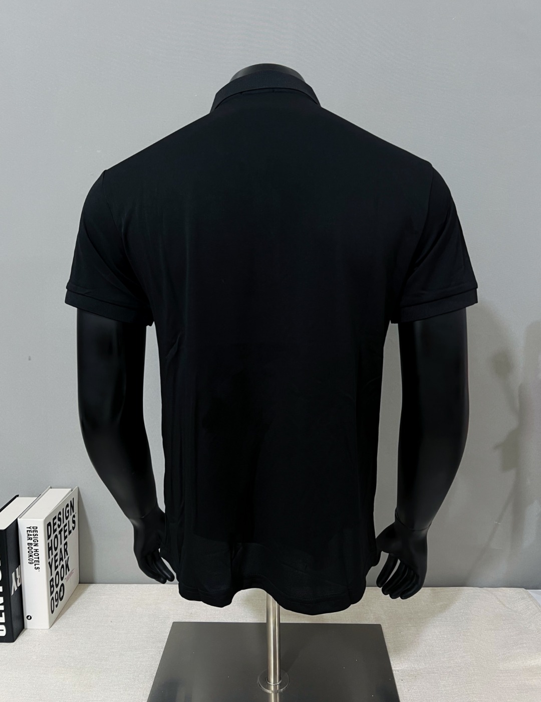 Moncler Male Shirt Black Xs-s-m-l-xl