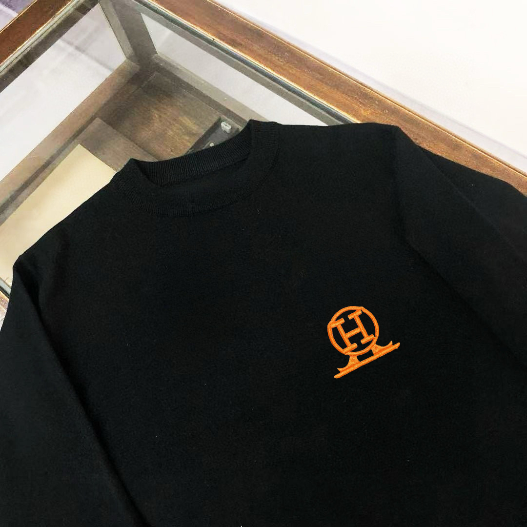 Hermès Basic Clothing Wool M-l-xl
