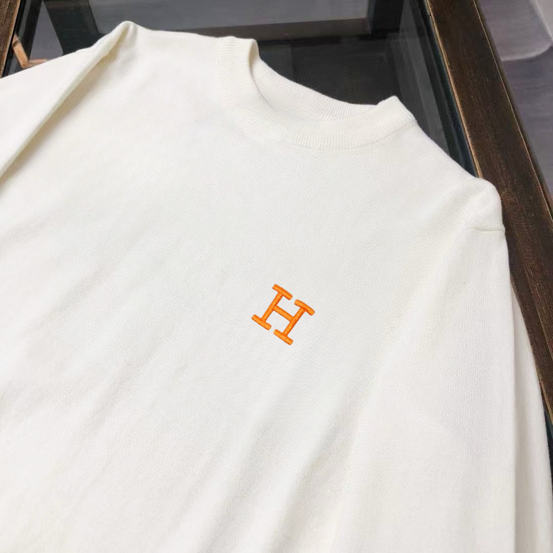 Hermès Basic Clothing Wool M-l-xl