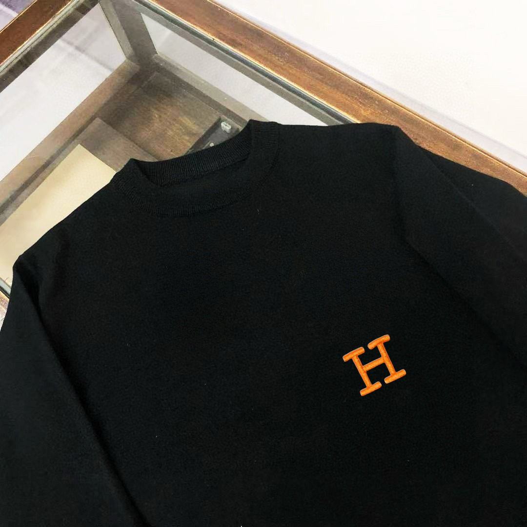 Hermès Basic Clothing Wool M-l-xl