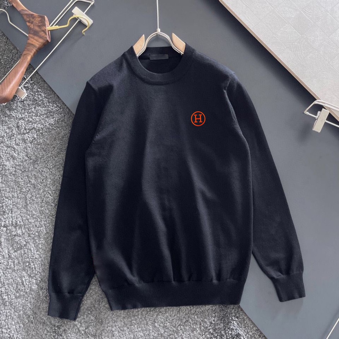 Hermès Basic Clothing Wool M-l-xl