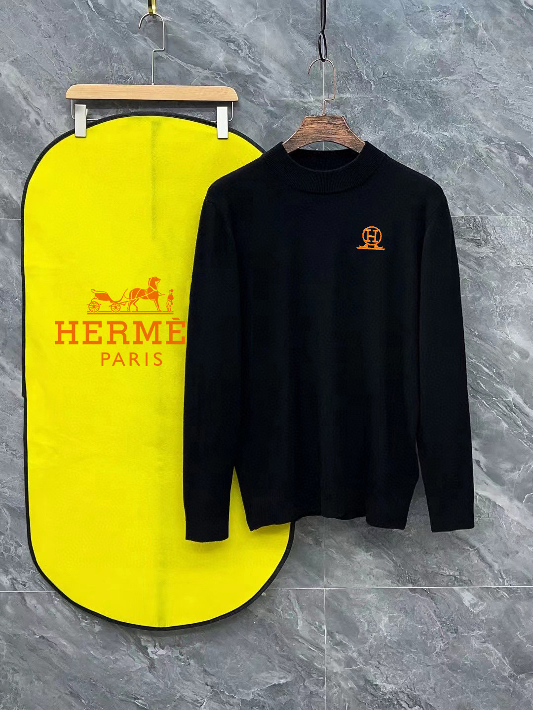 Hermès Basic Clothing Wool M-xl