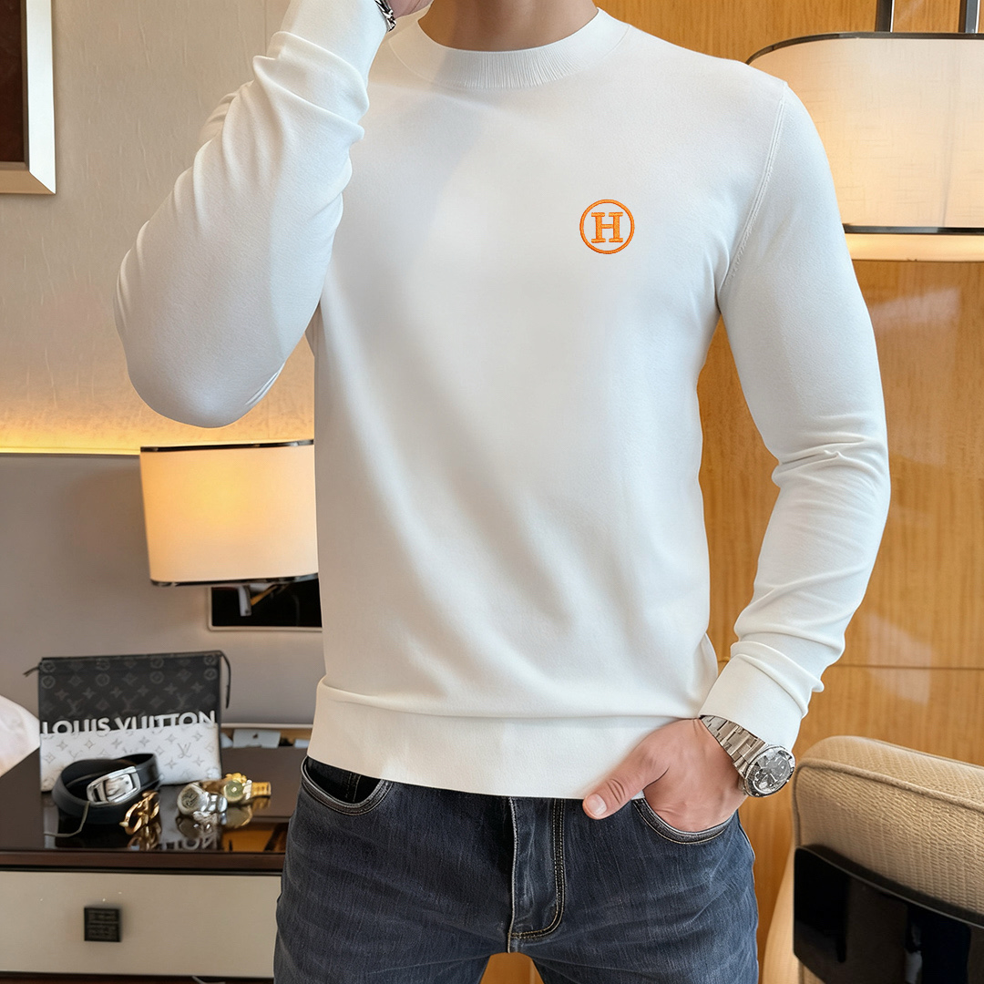 Hermès Basic Clothing Wool M-l-xl