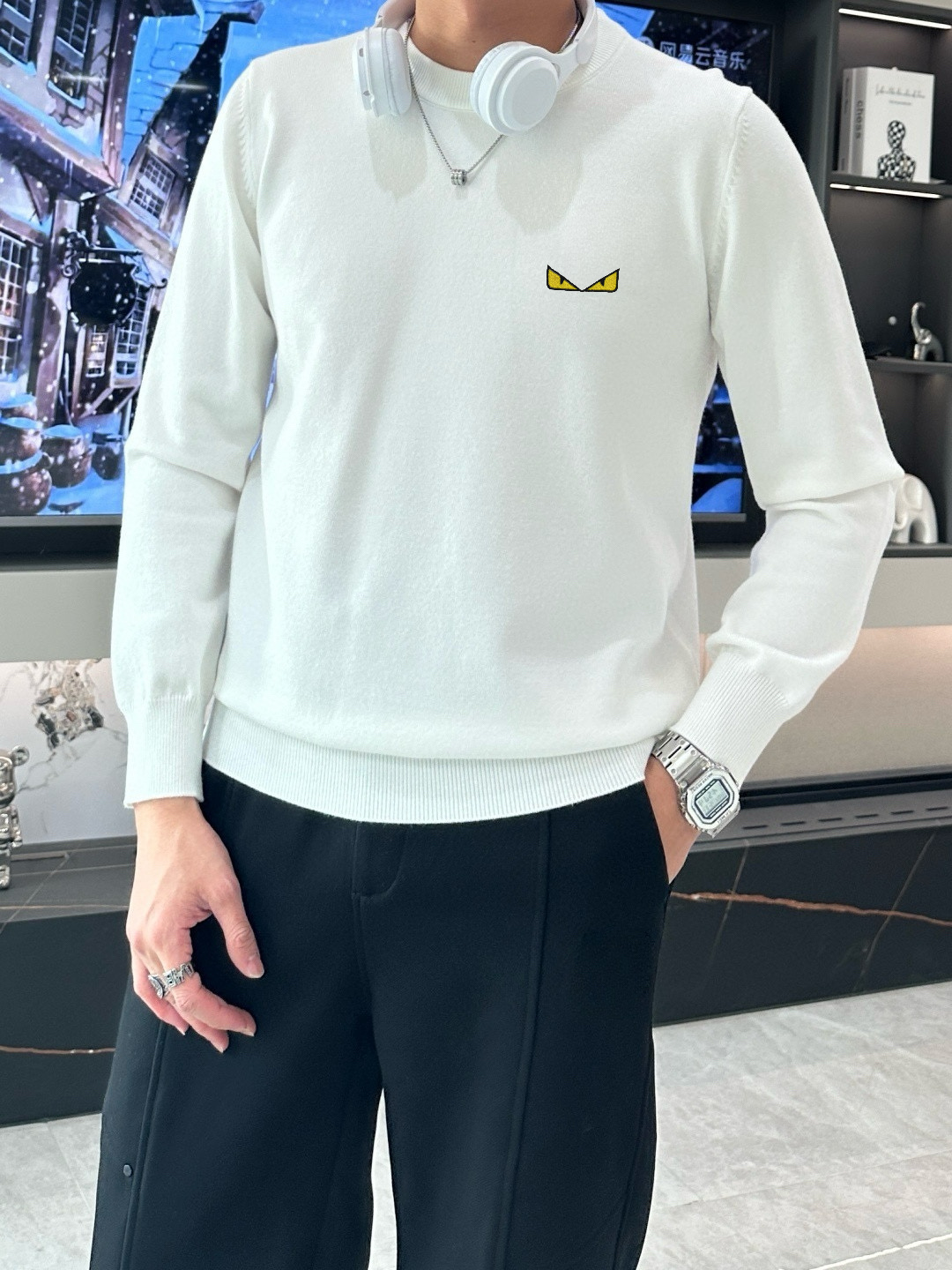 Fendi Basic Clothing Wool M-l-xl