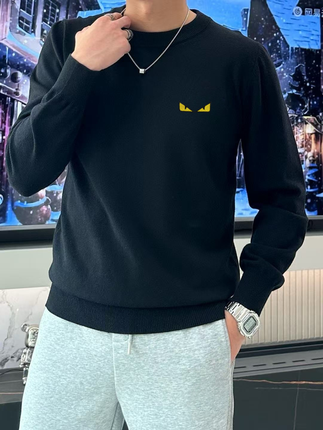 Fendi Basic Clothing Wool M-l-xl