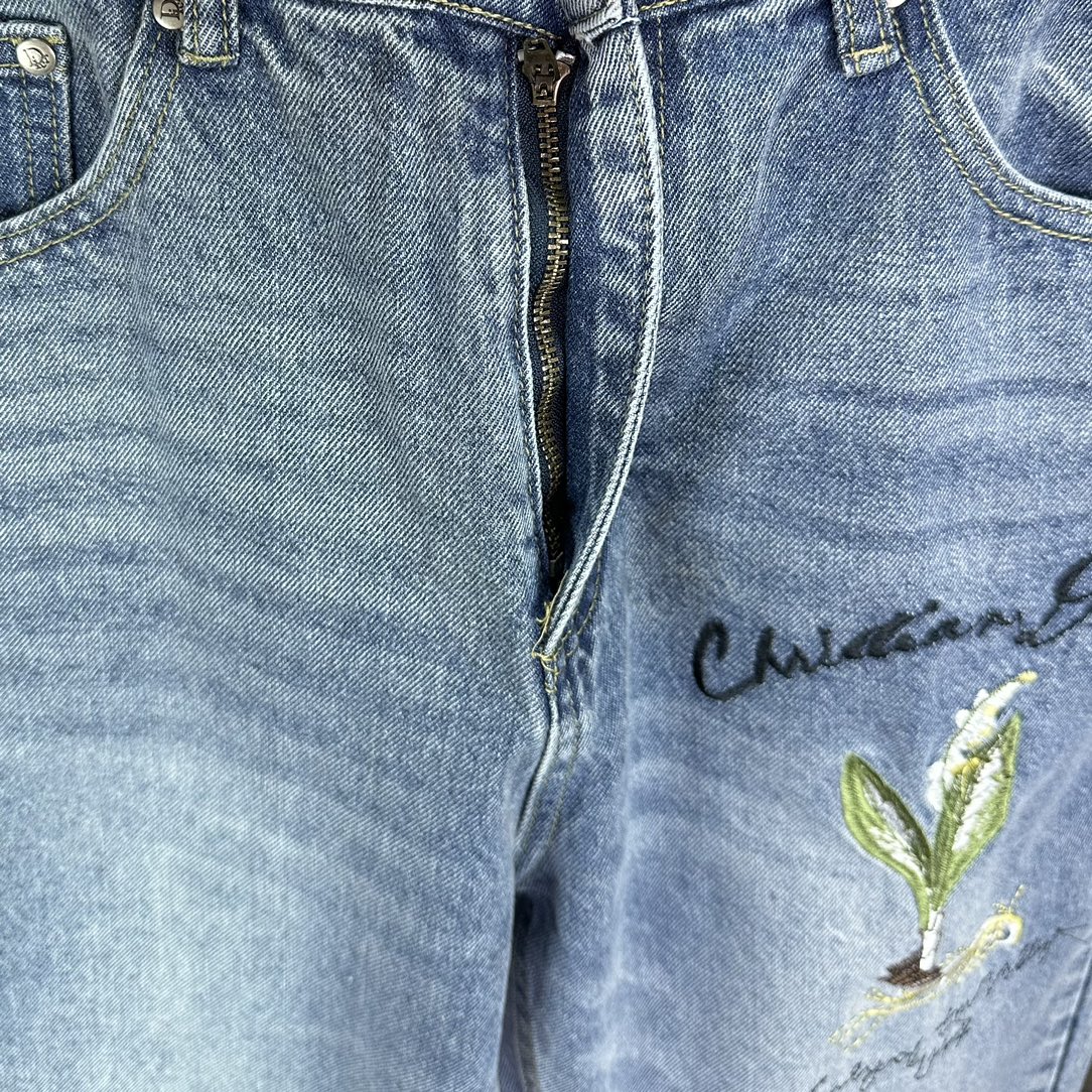 Dior Couple Jeans Blue Couple Style