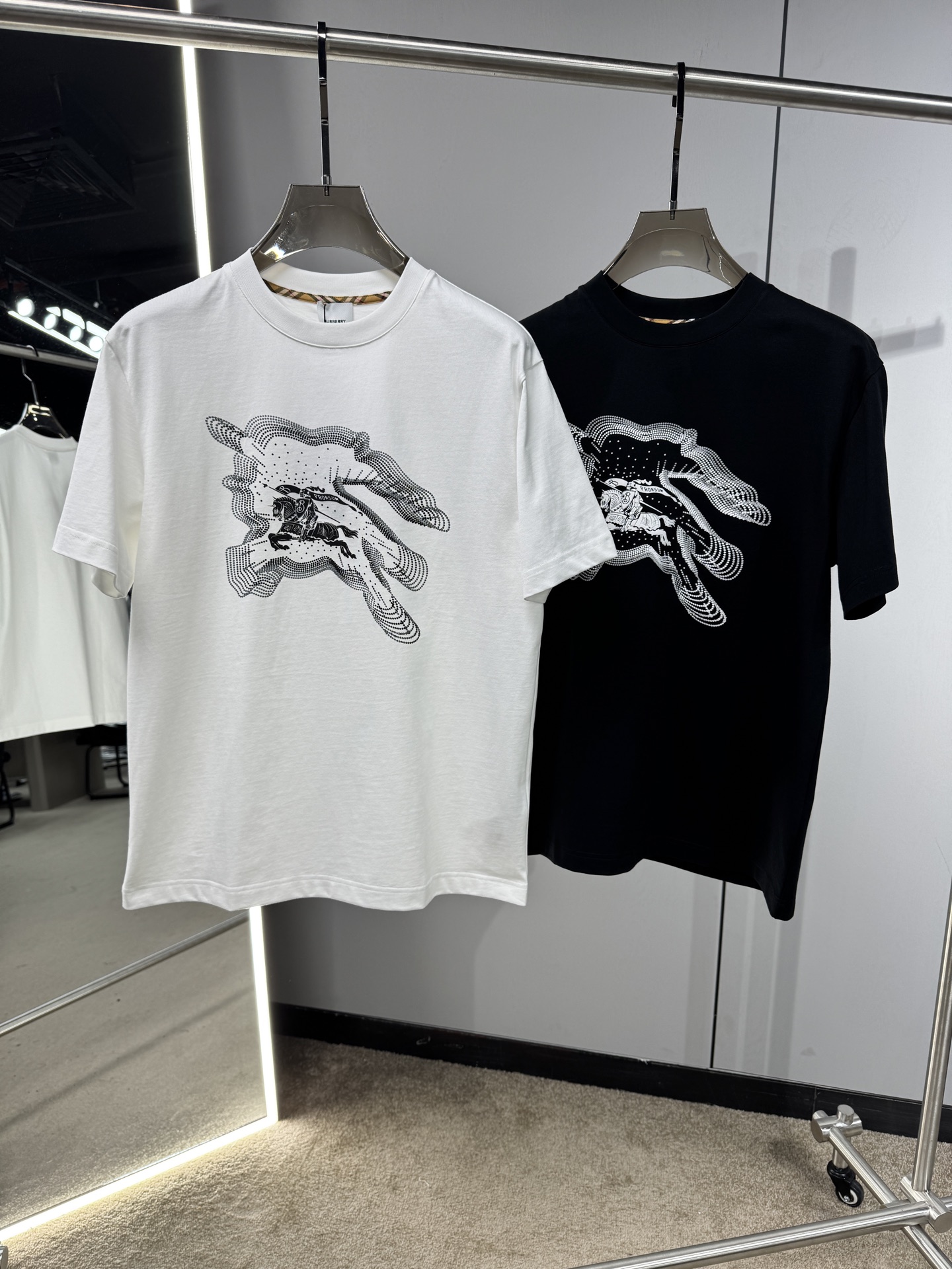 Burberry Basic Clothing Cotton Black S-l-xxl