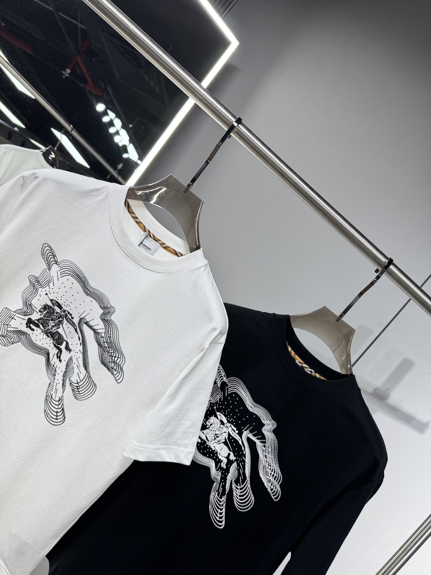 Burberry Basic Clothing Cotton Black S-l-xxl