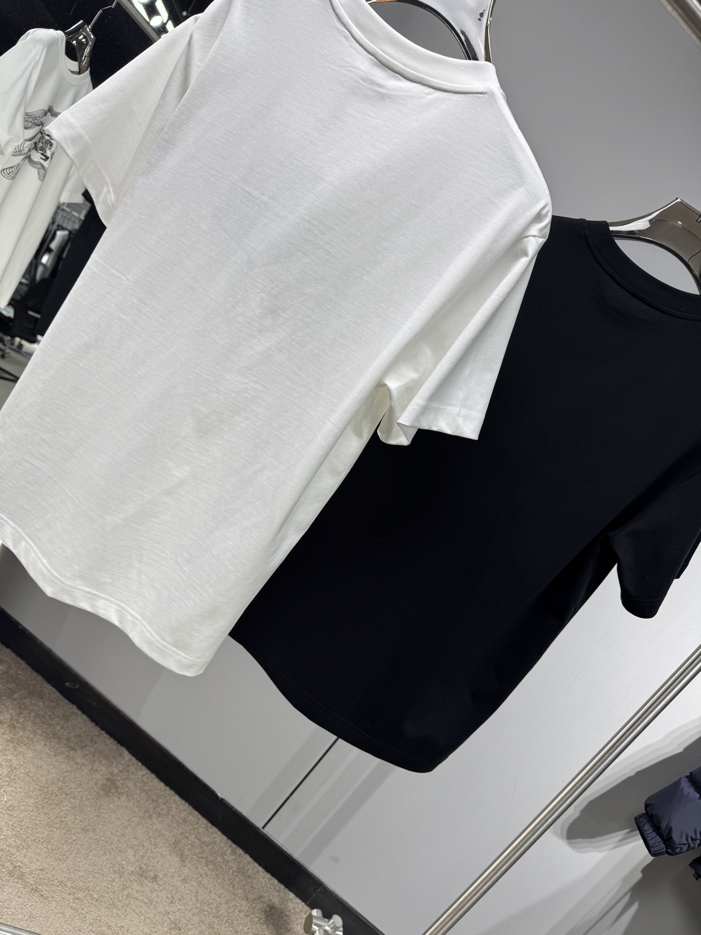 Burberry Basic Clothing Cotton Black S-l-xxl