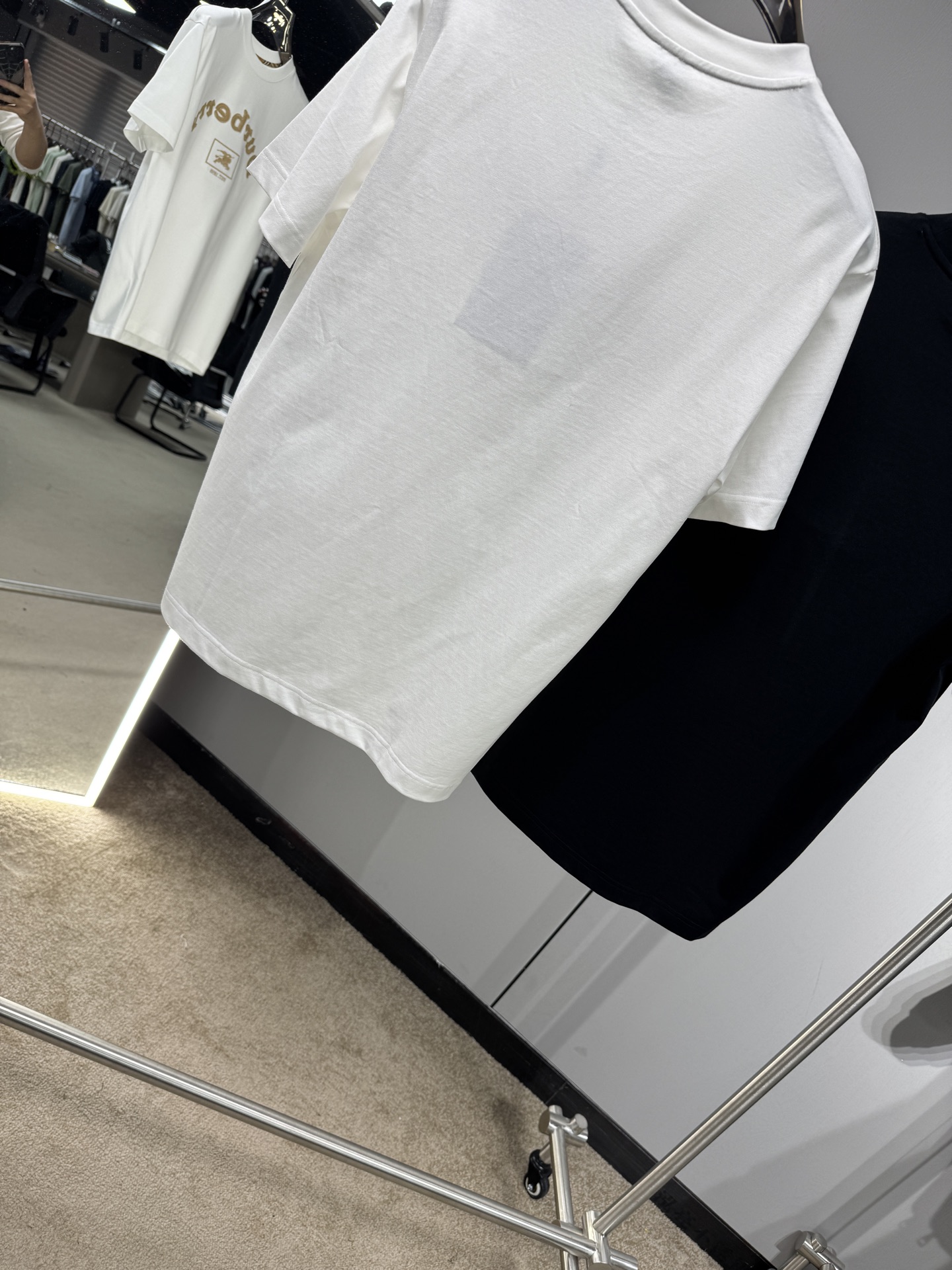 Burberry Basic Clothing Cotton Black S-l-xxl