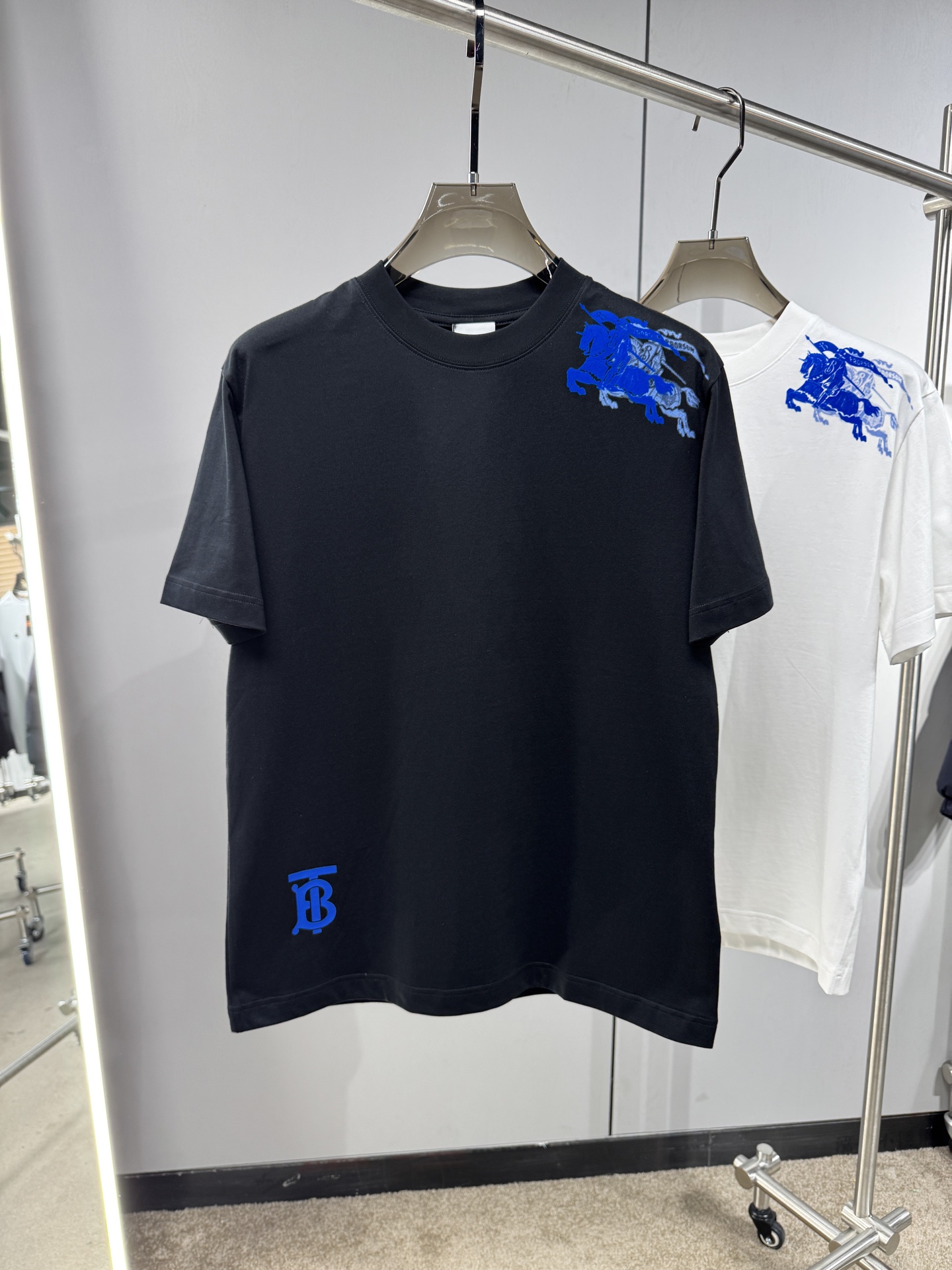 Burberry Basic Clothing Cotton Black S-l-xxl