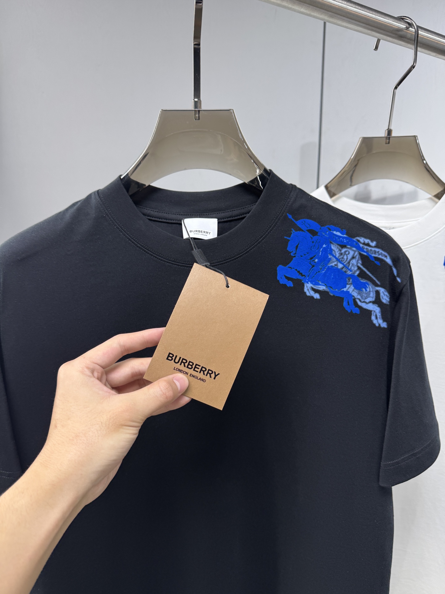 Burberry Basic Clothing Cotton Black S-l-xxl