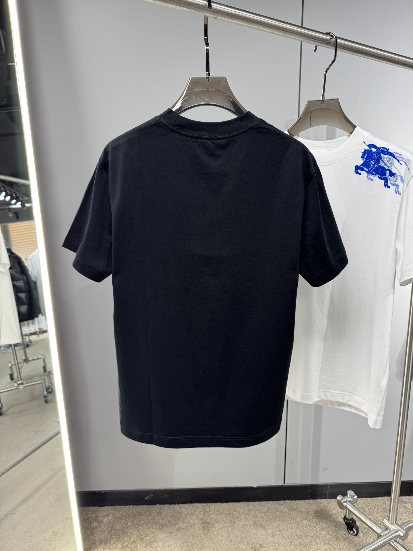 Burberry Basic Clothing Cotton Black S-l-xxl