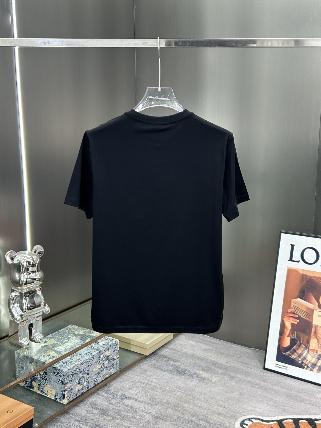 Burberry Basic Clothing Cotton Black Printed S-l-xl