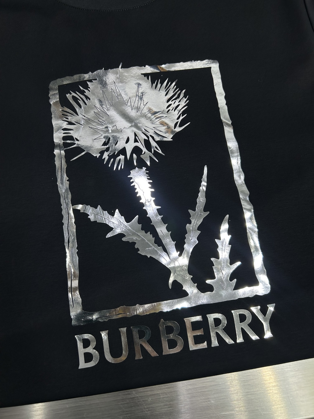Burberry Basic Clothing Cotton Black Printed S-l-xl
