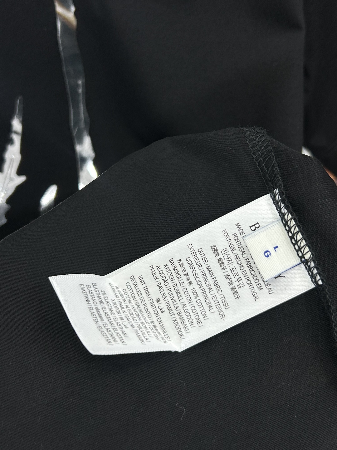 Burberry Basic Clothing Cotton Black Printed S-l-xl