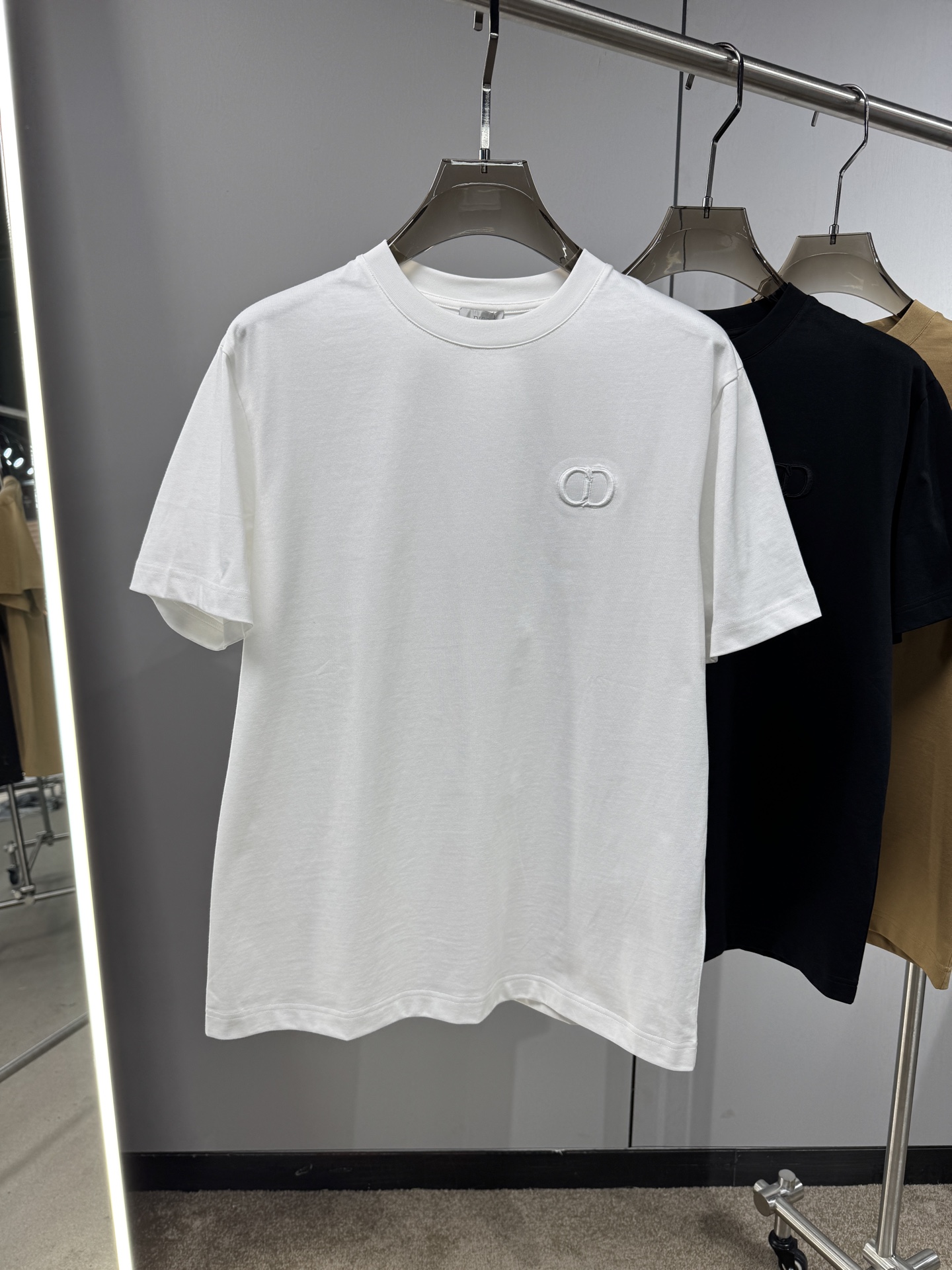 Dior Basic Clothing Cotton Black S-l-xxl