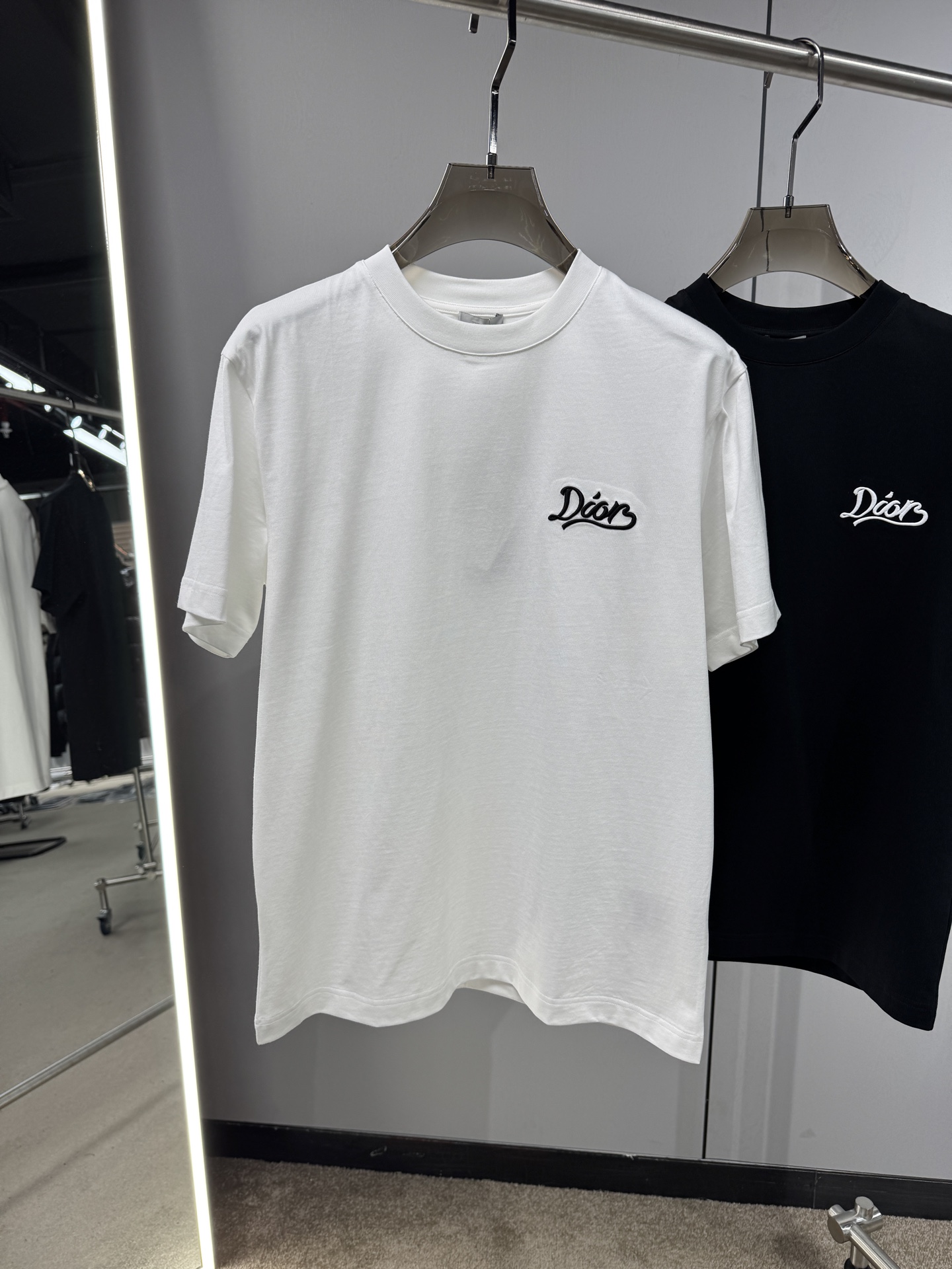 Dior Basic Clothing Cotton Black S-l-xxl