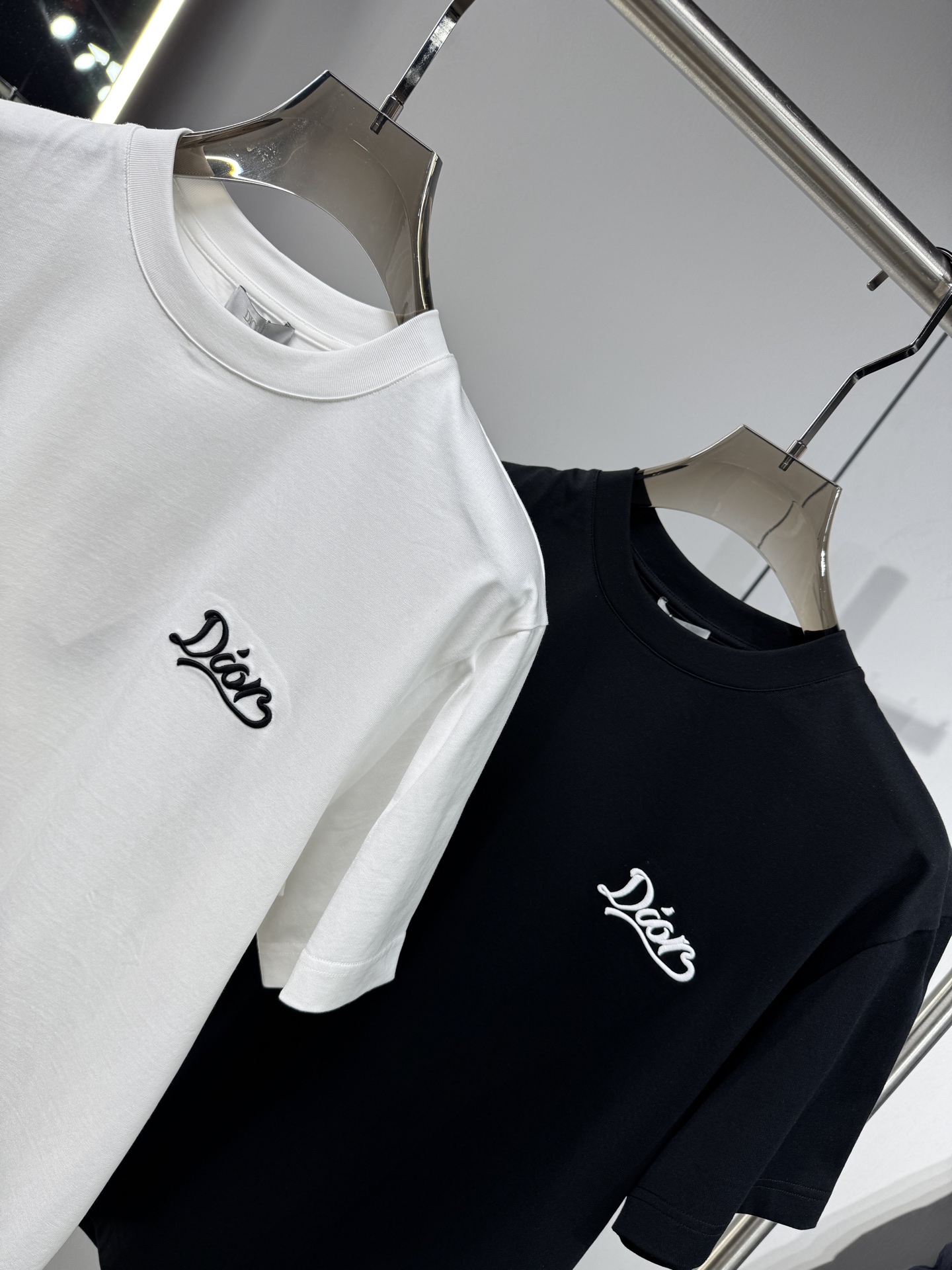 Dior Basic Clothing Cotton Black S-l-xxl