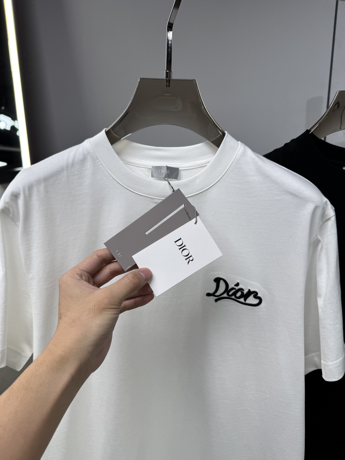 Dior Basic Clothing Cotton Black S-l-xxl