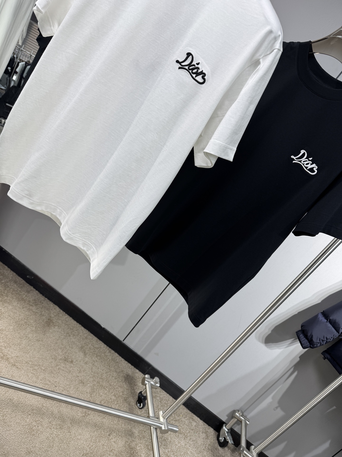 Dior Basic Clothing Cotton Black S-l-xxl