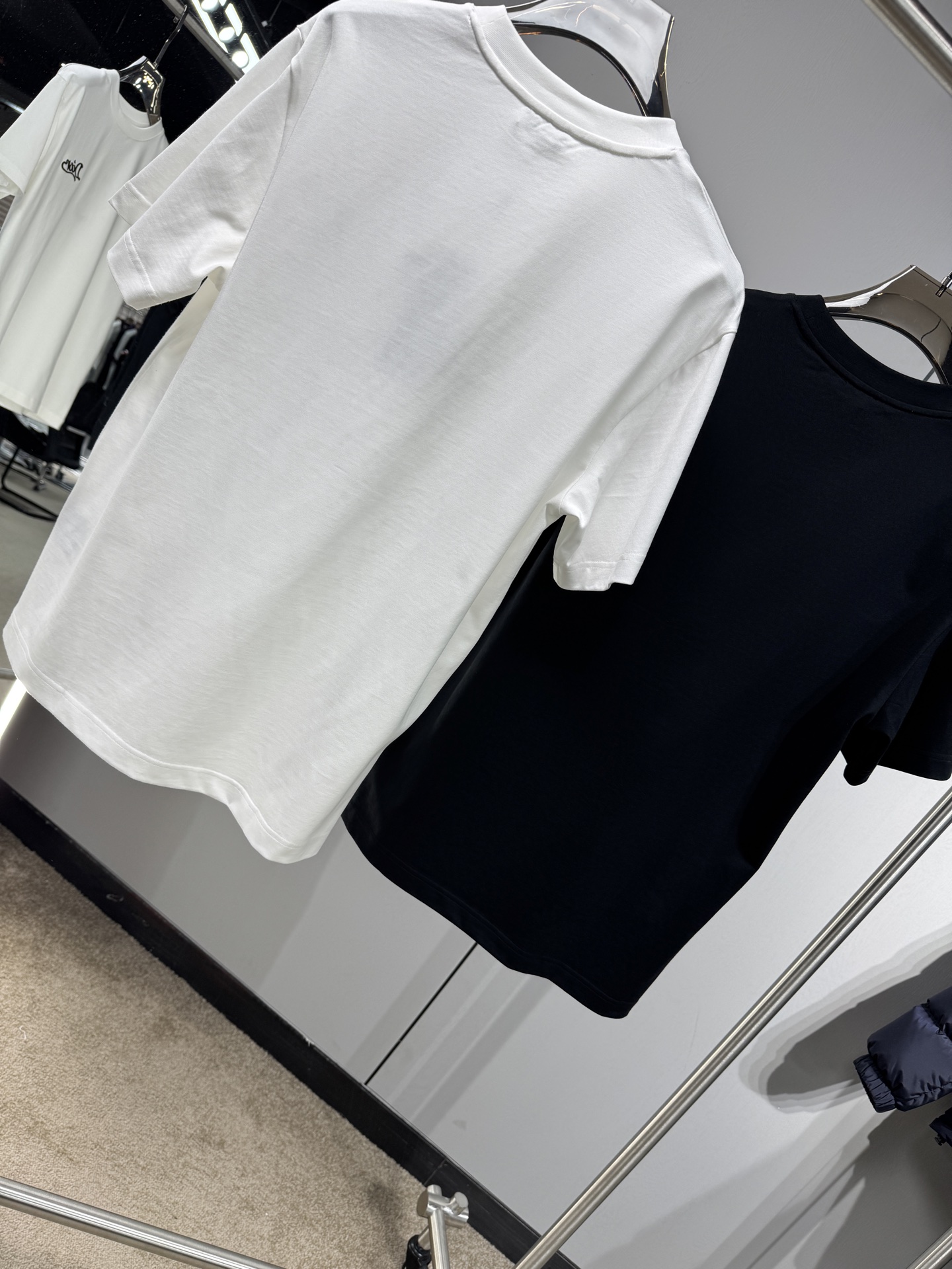 Dior Basic Clothing Cotton Black S-l-xxl