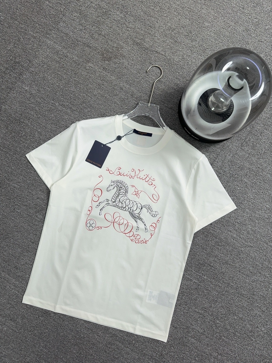 Louis Vuitton Basic Clothing Cotton Black Printed S-l-xl-xxxl