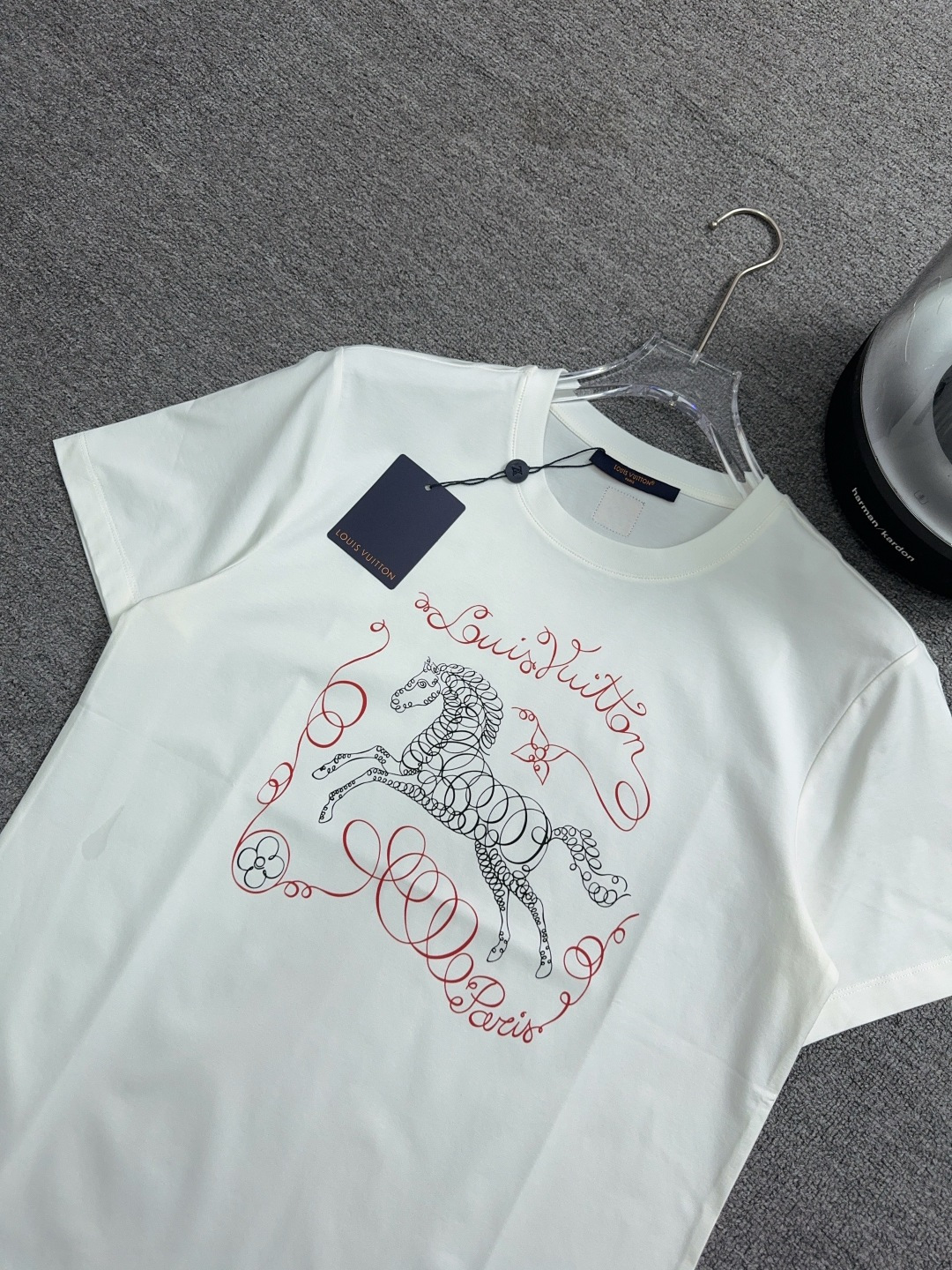 Louis Vuitton Basic Clothing Cotton Black Printed S-l-xl-xxxl