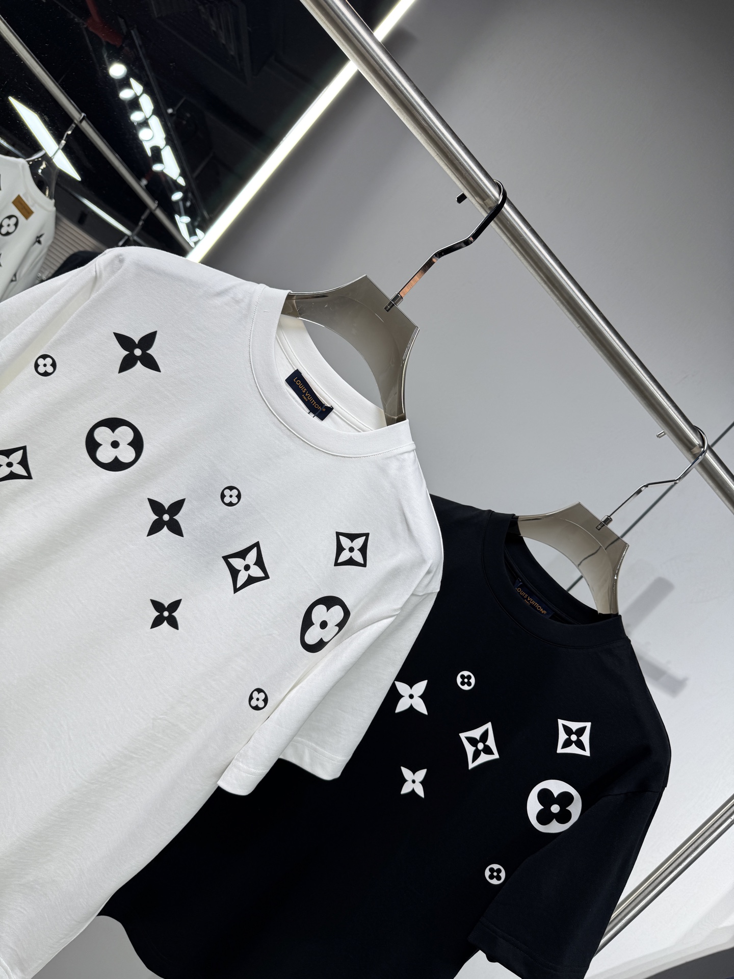 Louis Vuitton Basic Clothing Cotton Black S-l-xxl