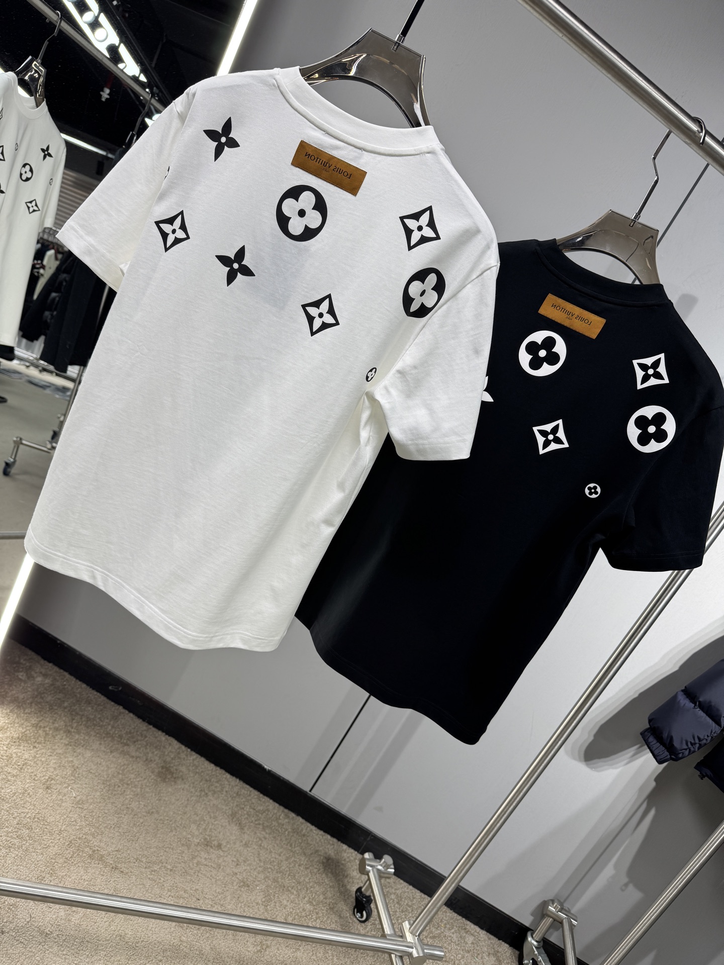 Louis Vuitton Basic Clothing Cotton Black S-l-xxl