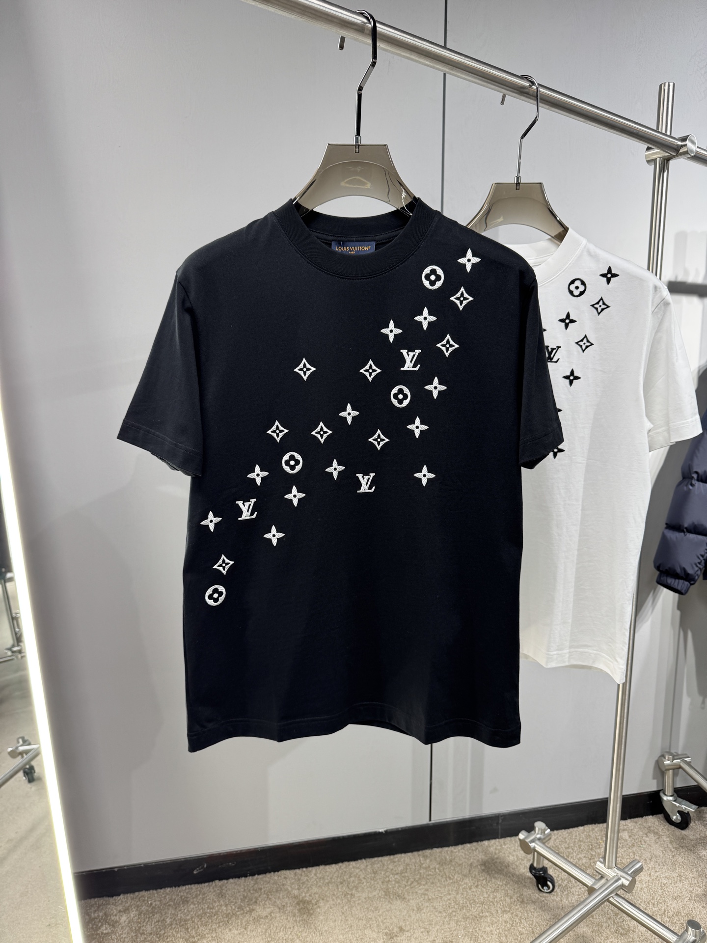 Louis Vuitton Basic Clothing Cotton Black S-l-xxl