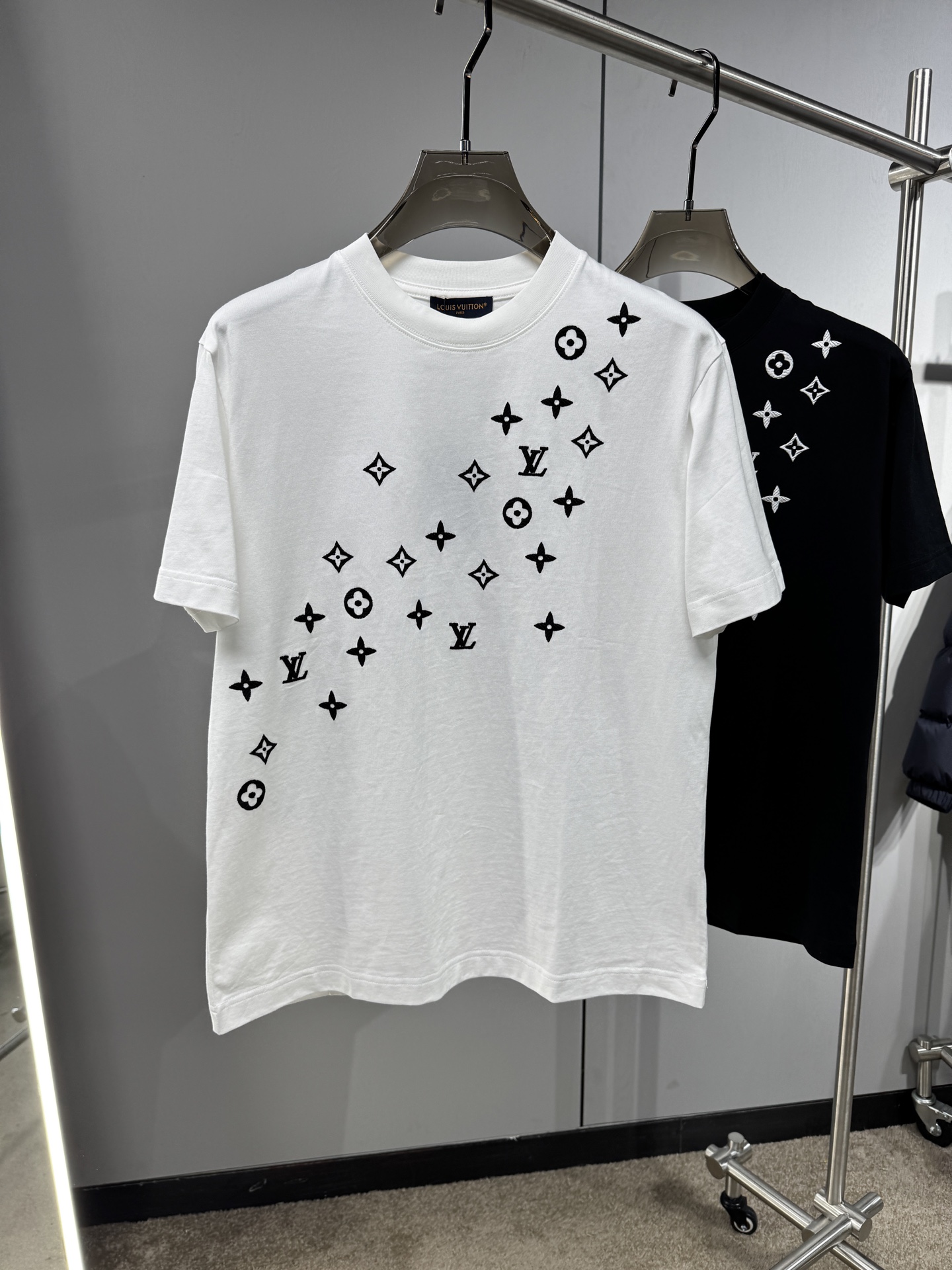 Louis Vuitton Basic Clothing Cotton Black S-l-xxl