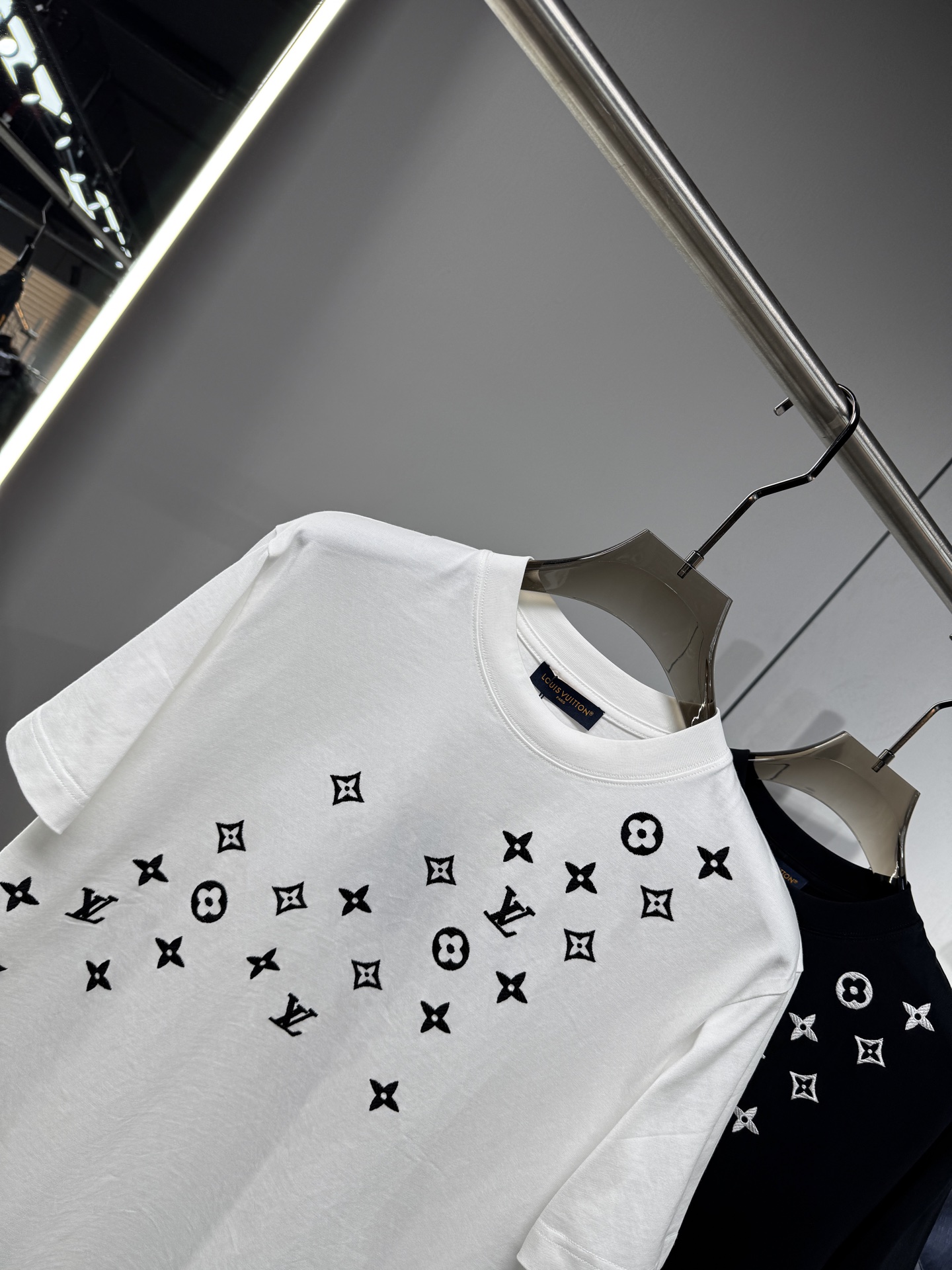 Louis Vuitton Basic Clothing Cotton Black S-l-xxl