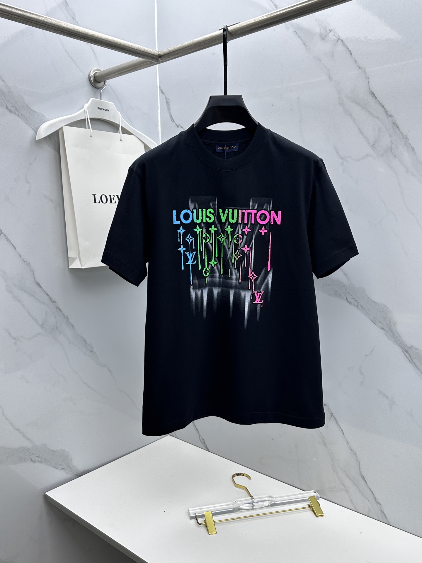 Louis Vuitton Basic Clothing Cotton Printed S-l-xxl