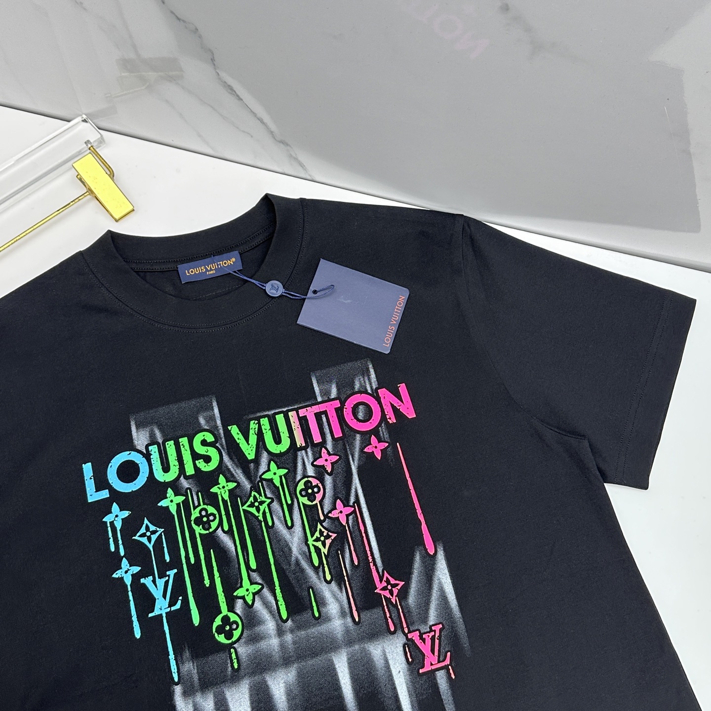 Louis Vuitton Basic Clothing Cotton Printed S-l-xxl