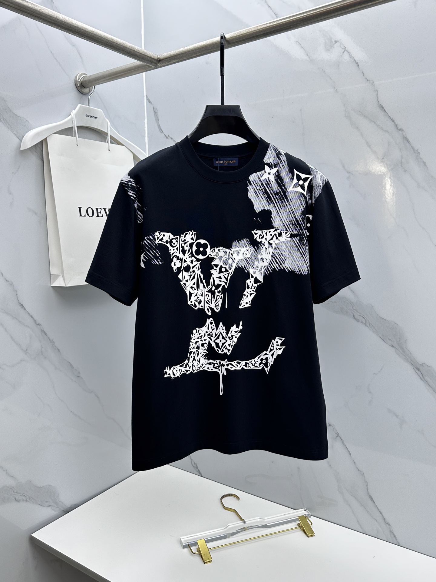 Louis Vuitton Basic Clothing Cotton Printed S-l-xxl
