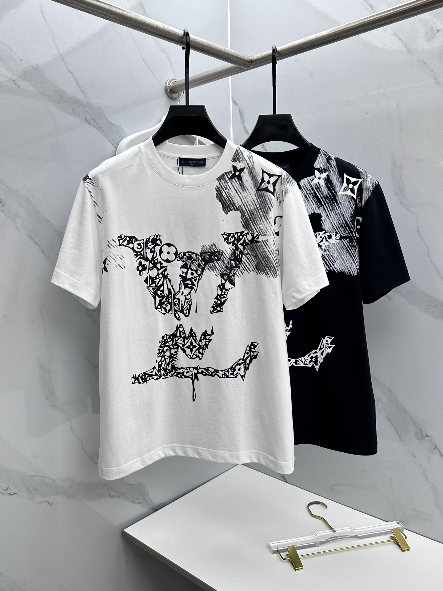 Louis Vuitton Basic Clothing Cotton Printed S-l-xxl