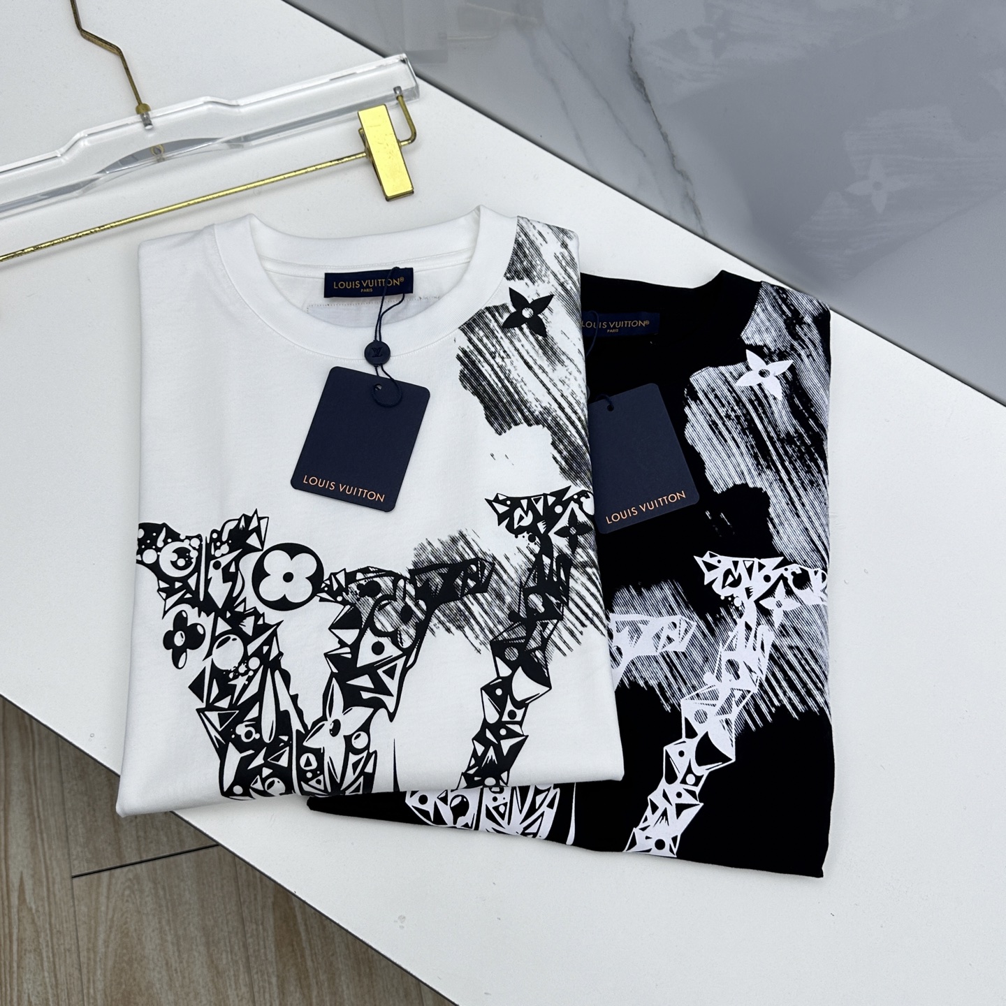 Louis Vuitton Basic Clothing Cotton Printed S-l-xxl