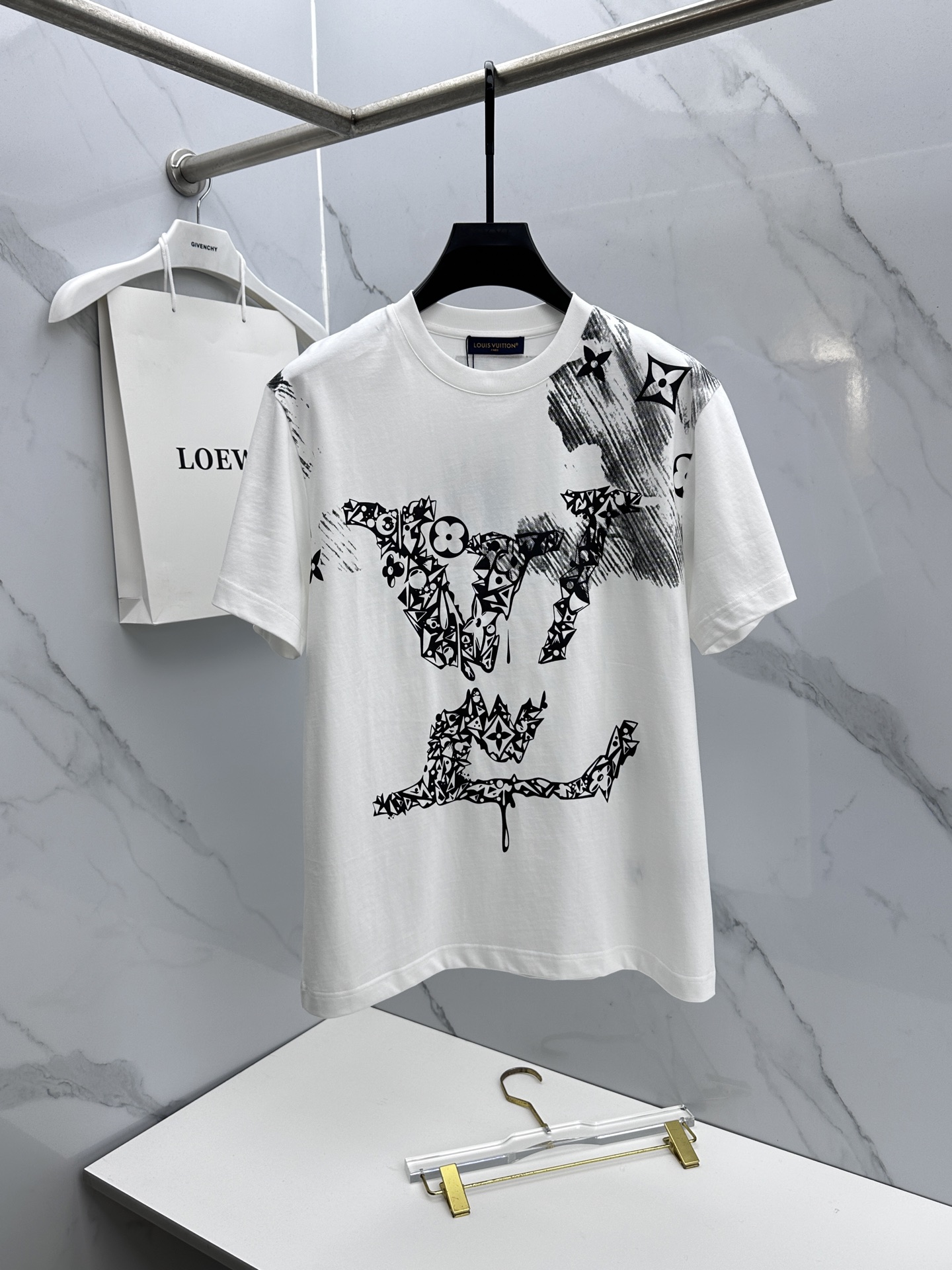 Louis Vuitton Basic Clothing Cotton Printed S-l-xxl