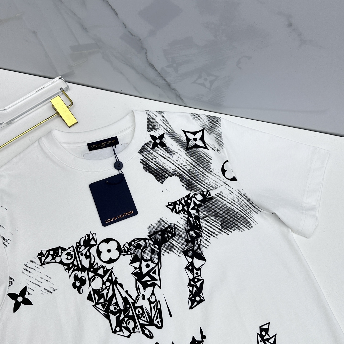 Louis Vuitton Basic Clothing Cotton Printed S-l-xxl