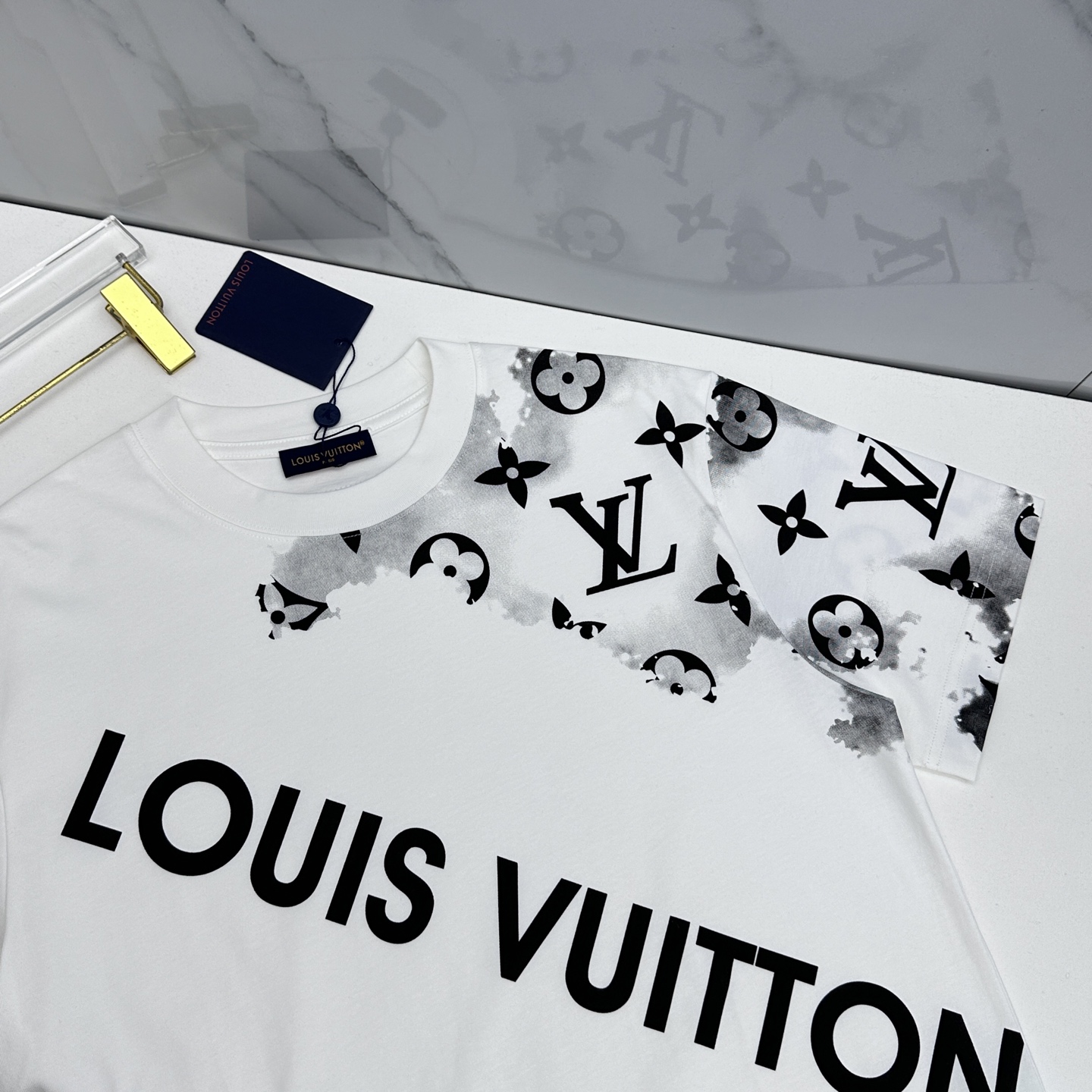 Louis Vuitton Basic Clothing Cotton Printed S-l-xxl