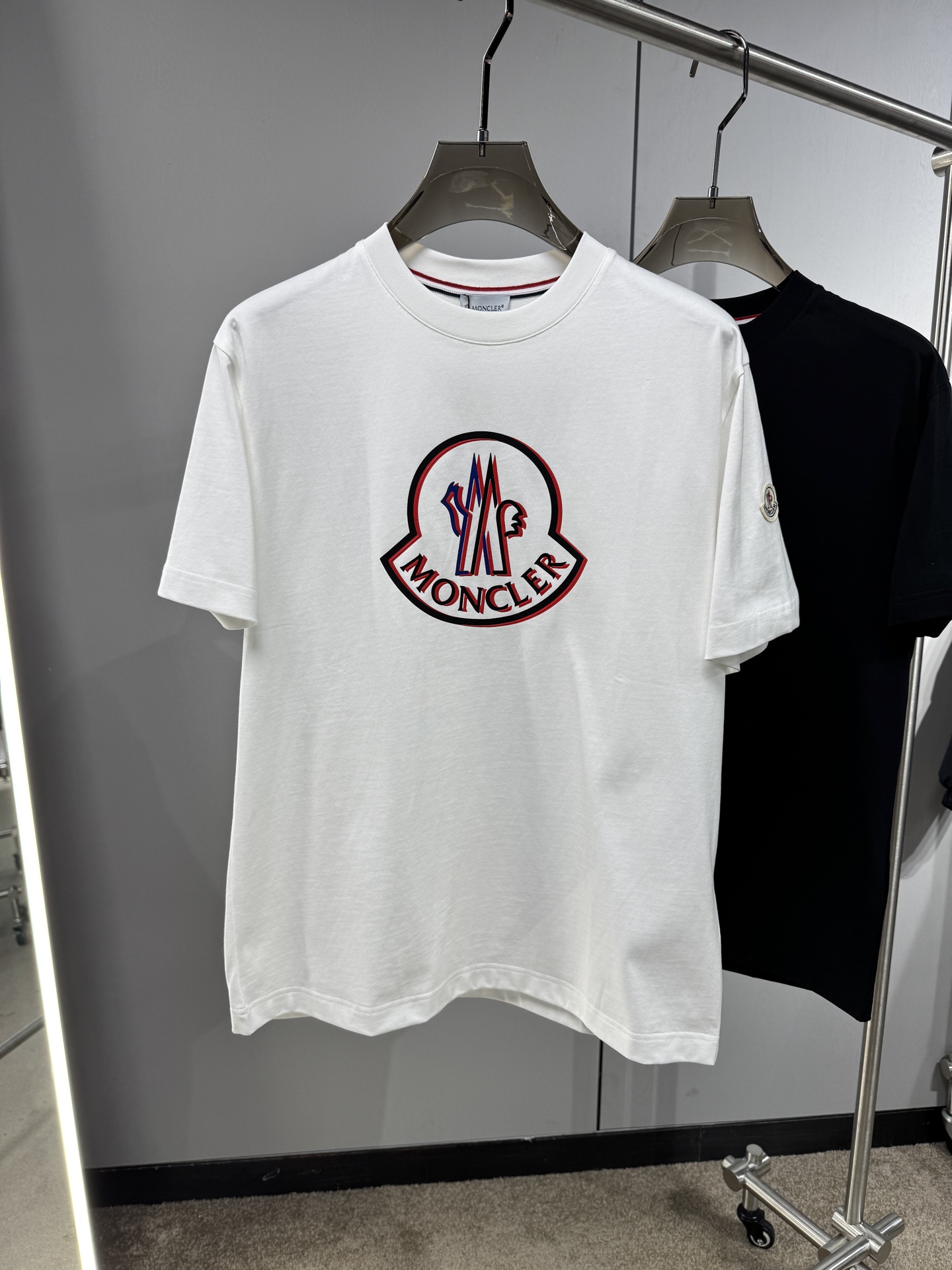 Moncler Basic Clothing Cotton Black S-m-l-xxl