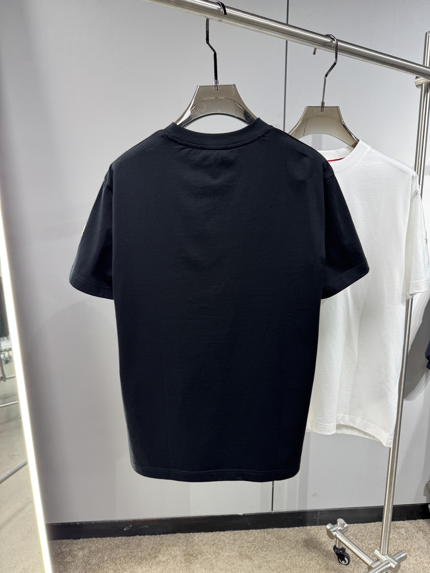 Moncler Basic Clothing Cotton Black S-m-l-xxl