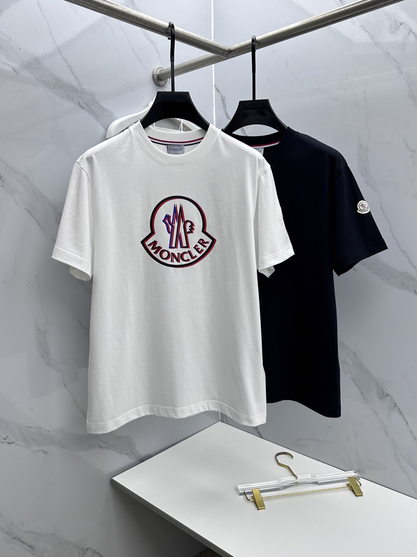 Moncler Basic Clothing Cotton Printed S-m-l-xxl