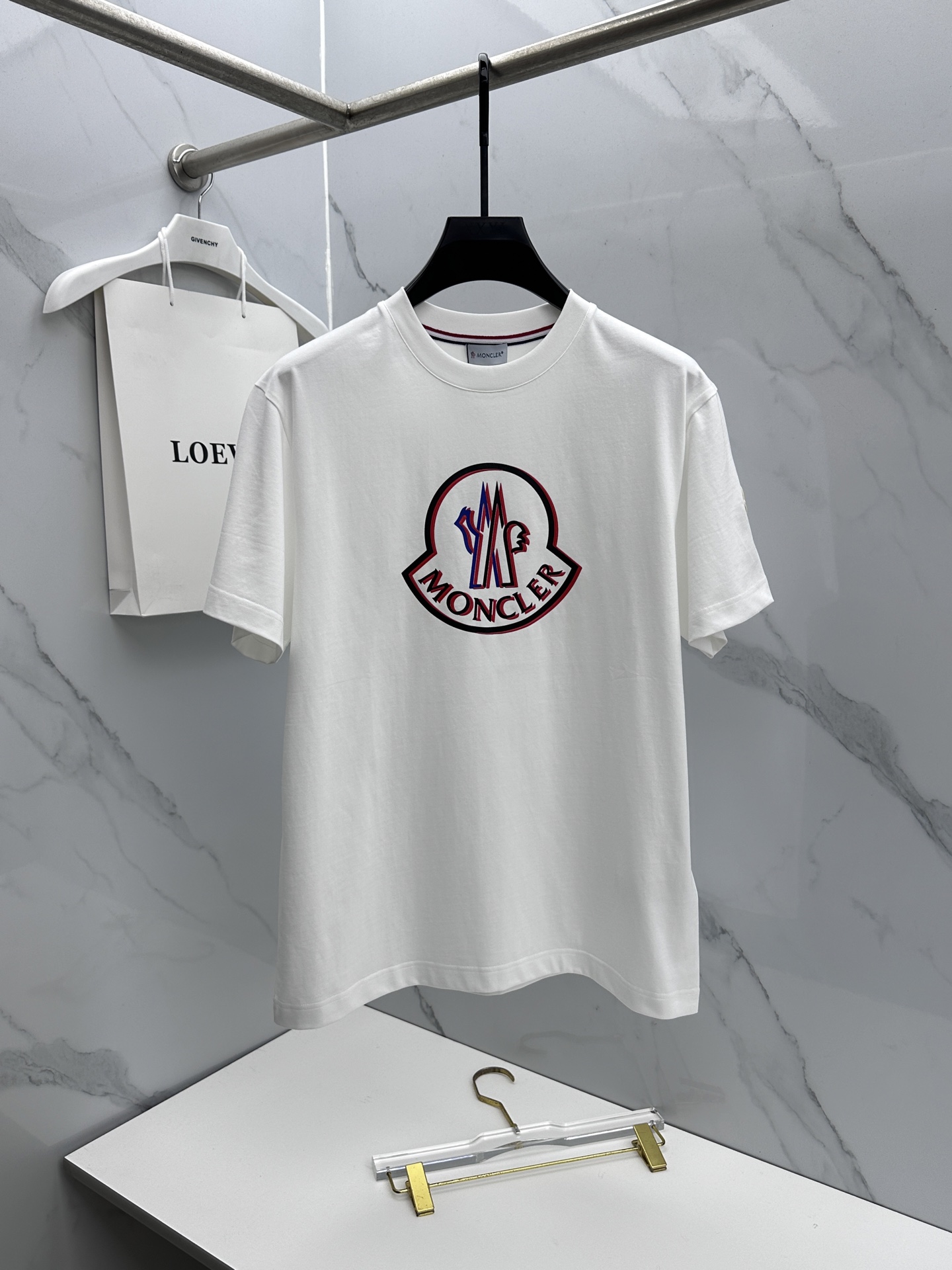 Moncler Basic Clothing Cotton Printed S-m-l-xxl