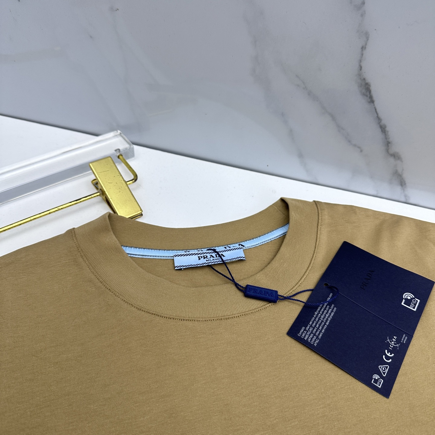 Prada Basic Clothing Cotton S-l-xxl