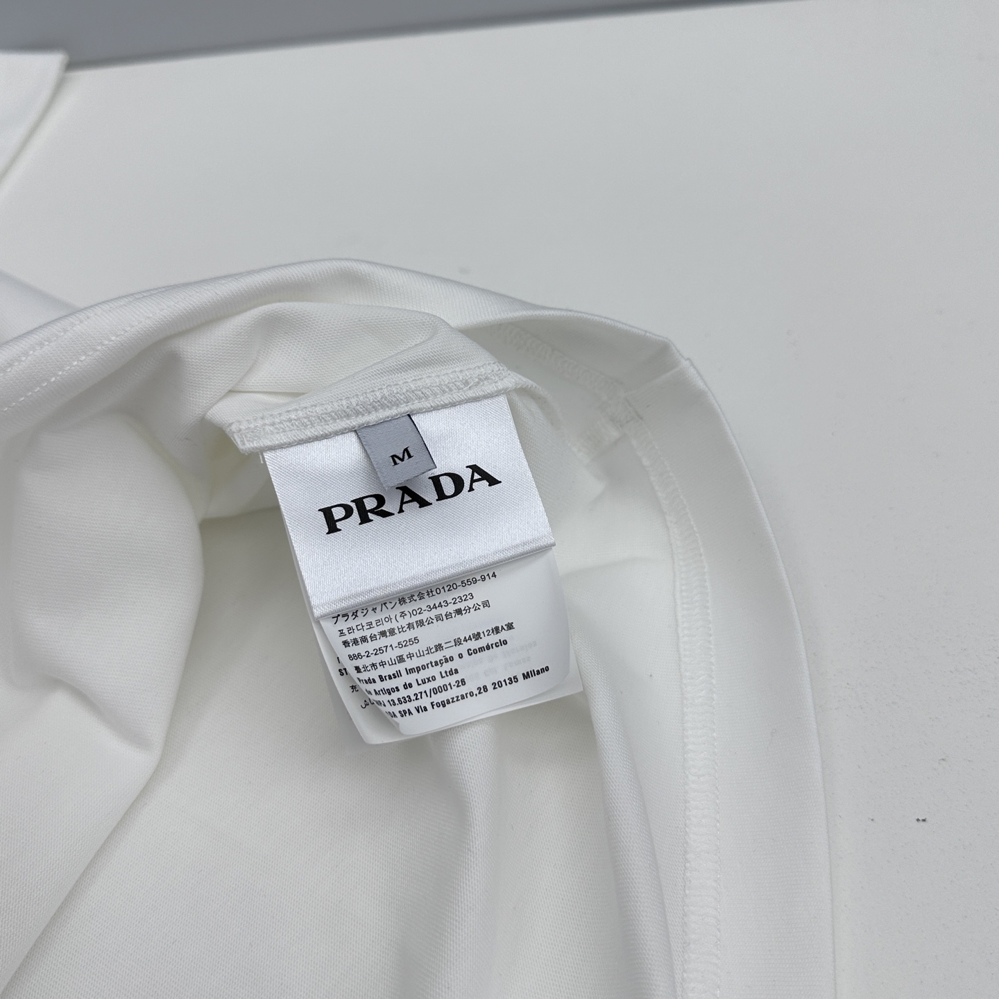 Prada Basic Clothing Cotton S-l-xxl