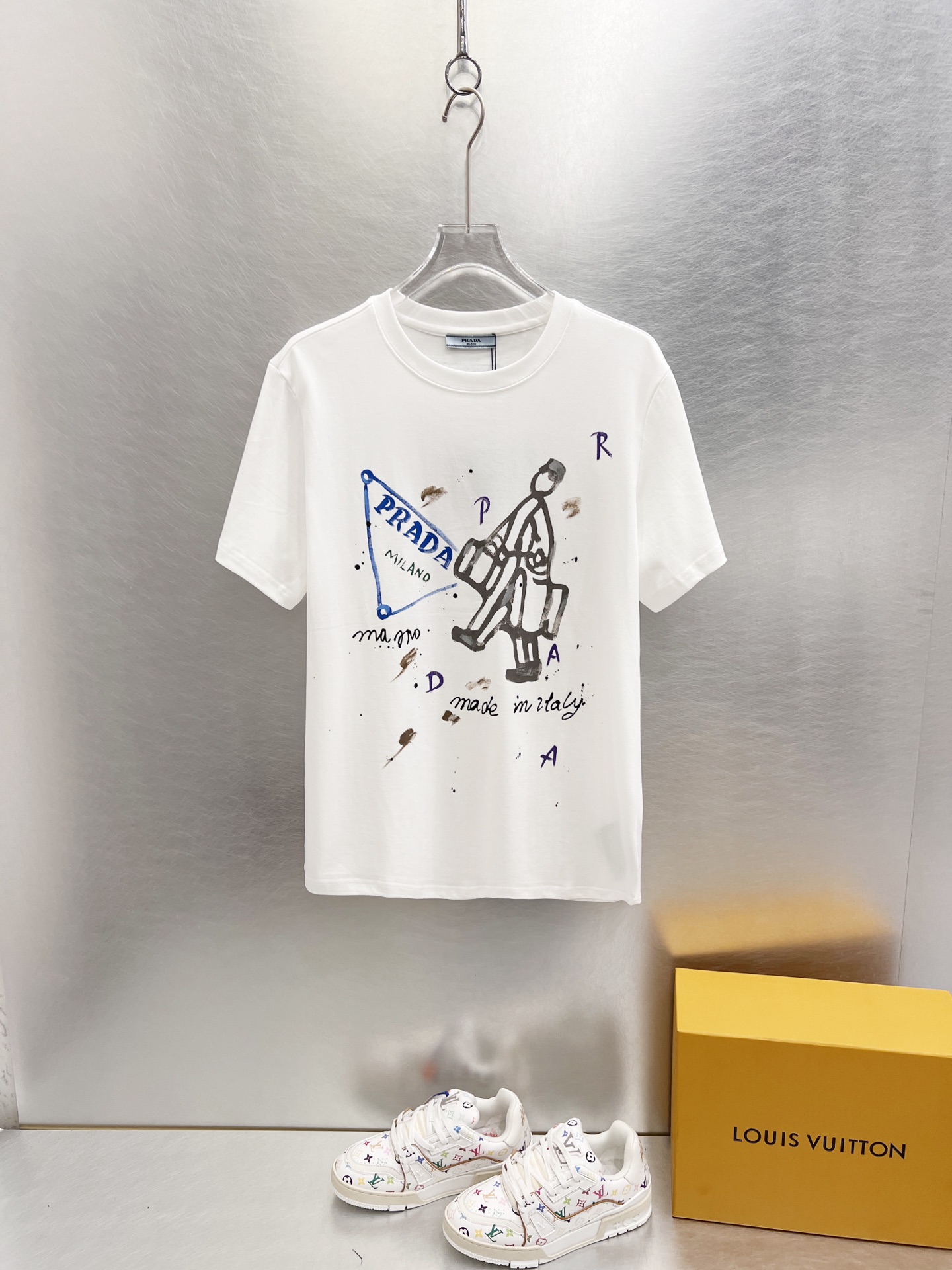 Prada Basic Clothing Cotton S-l-xxl